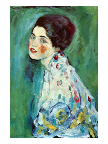 Portrait Of A Lady - Gustav Klimt Painting